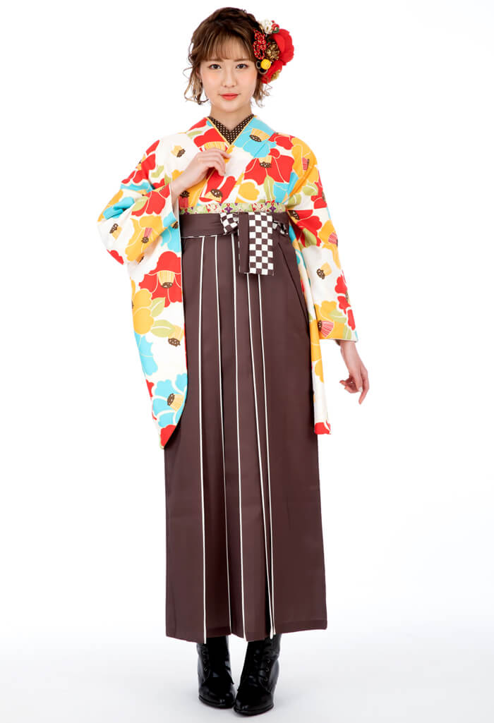 【卒業式袴レンタル/コーデ/レトロモダン】CCC576_CLI954