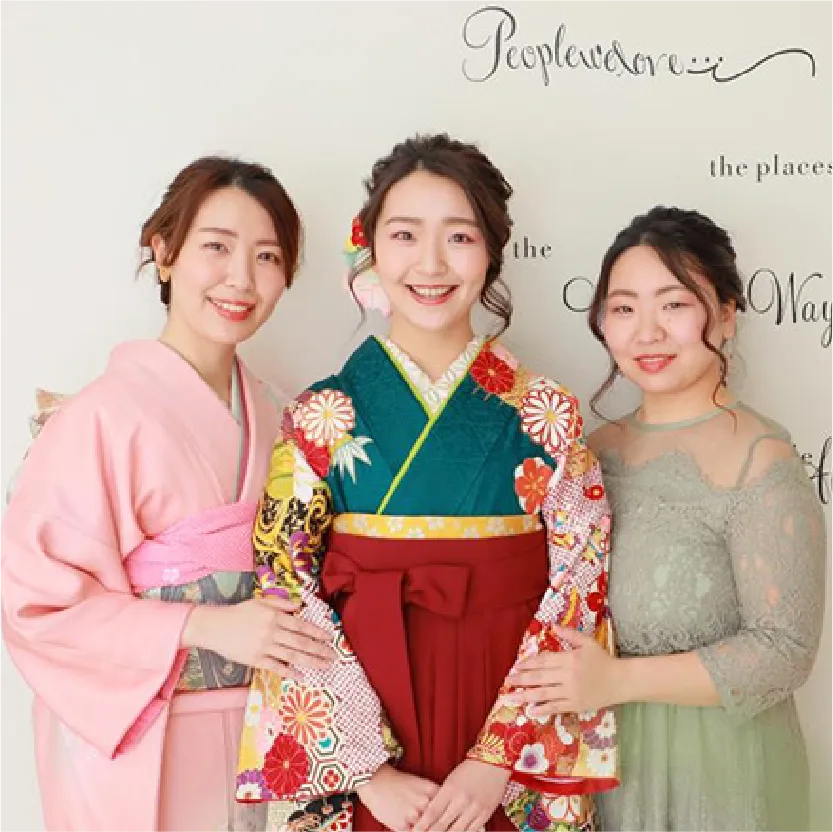 アンジュでレンタルできる卒業式袴