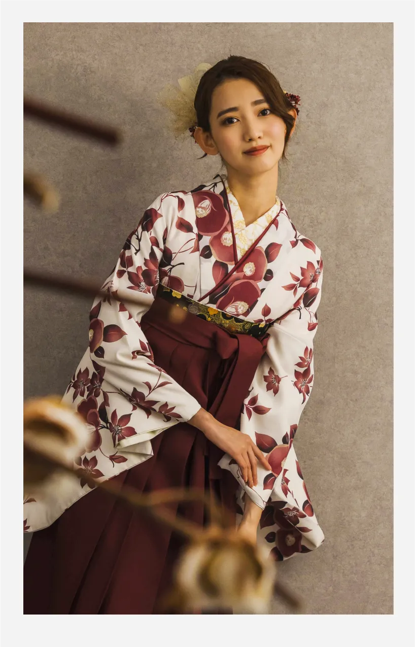 アンジュでレンタルできる卒業式袴