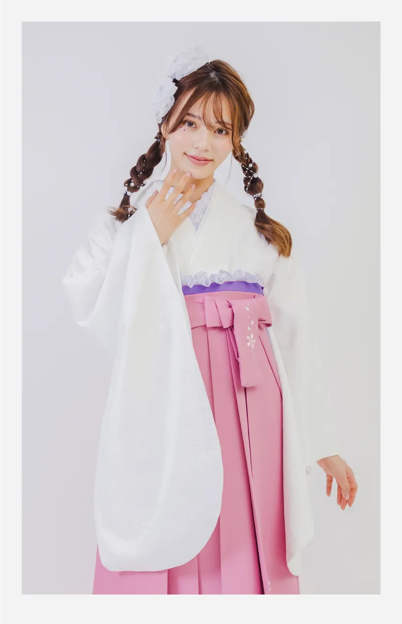 アンジュでレンタルできる卒業式袴